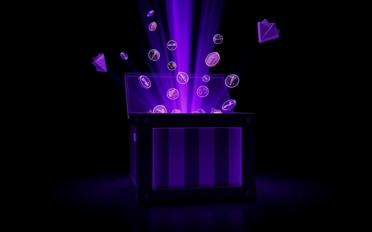 Loot box opening experience powered by QuanticPlay